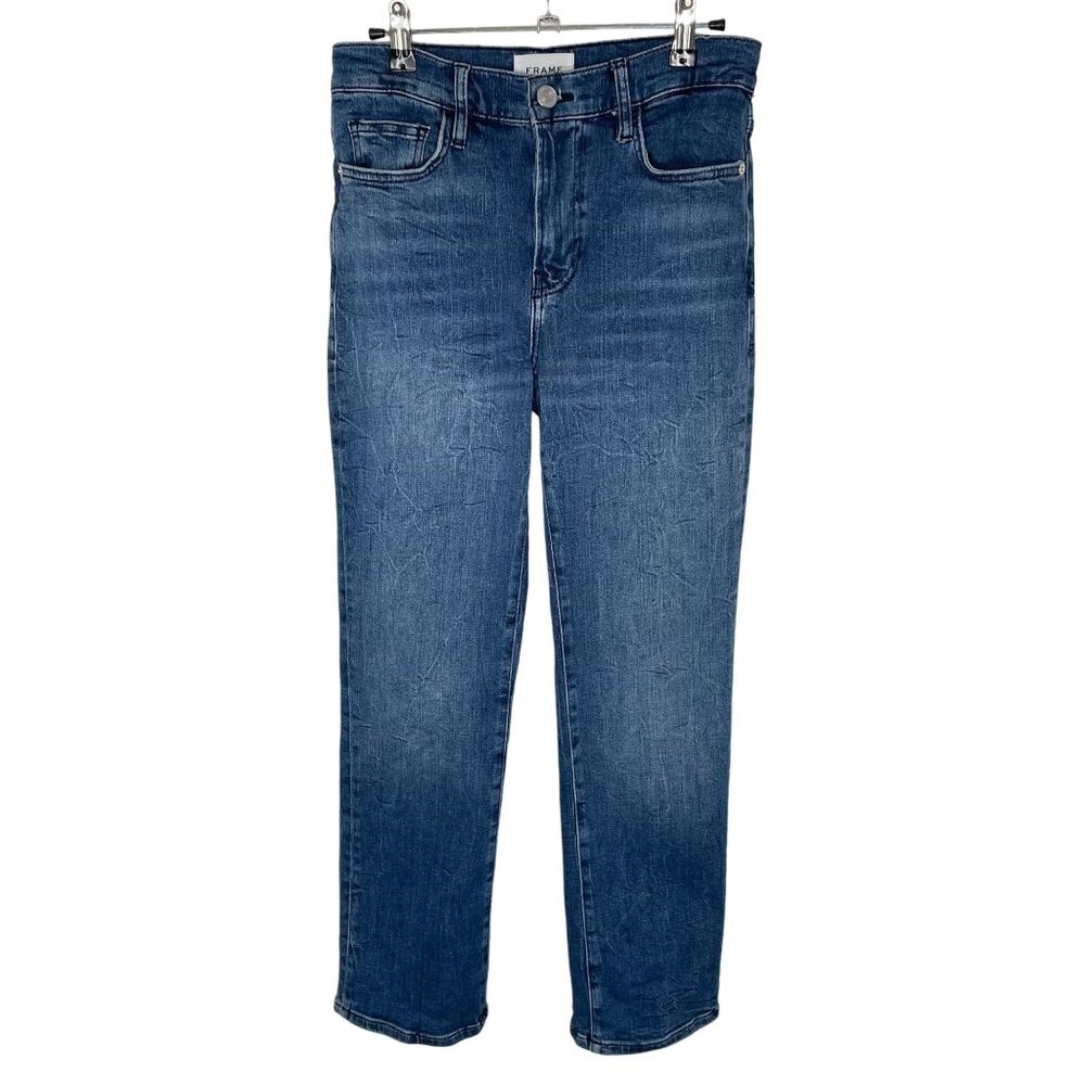 Frame Denim Le High Straight Jeans, 28